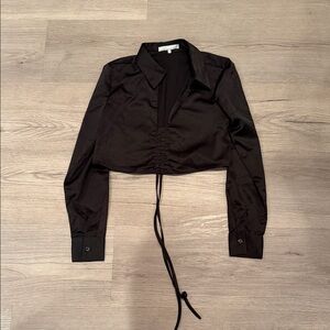 Elegant Black Women's Top